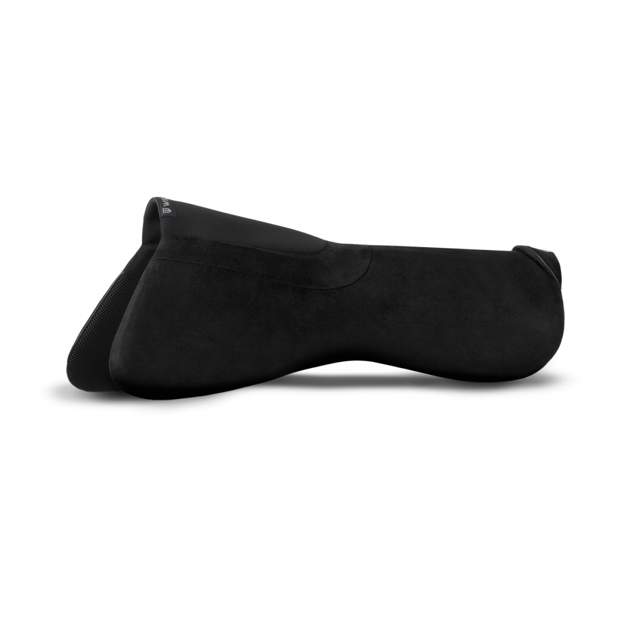 Winderen saddle half pad dressage Slim 10mm - Coal 17"