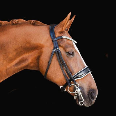 Lumiere Adeline Luxury Leather Double Bridle